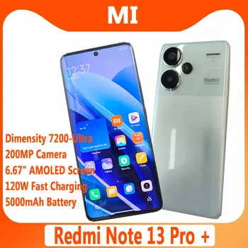 Оригинальный смартфон Xiaomi Redmi Note 13 PRO + Plus 5G 6.67 