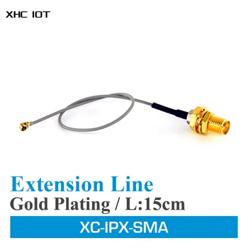 Удлинитель антенны WIifi IPX Адаптер Удлинительная линия 15 см Разъем UFL-RP SMA XHCIOT XC-IPX-SMA-15