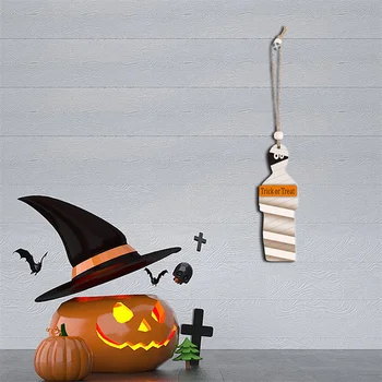 Призрачный кулон Mystery Perfect Halloween Vibe Имеет множество применений Жуткая атмосфера Прочный материал Страшные украшения для вечеринок на Хэллоуин