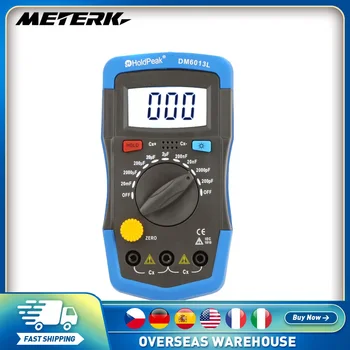 DM6013L Высокоточный измеритель конденсатора Профессиональный измеритель емкости Сопротивления конденсаторной цепи Тестер Измерительные инструменты
