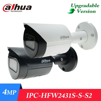 Dahua Original IPC-HFW2431S-S-S2 4-Мегапиксельная Облегченная ИК-Сетевая камера с фиксированным фокусным расстоянием Интеллектуального обнаружения: Вторжение, Растяжка
