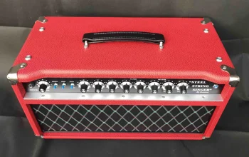 1983 Гитарный усилитель Dumble Tone Clone SSS мощностью 50 Вт красного цвета Tolex 12ax7*4 12at7 *2 6l6gc *2