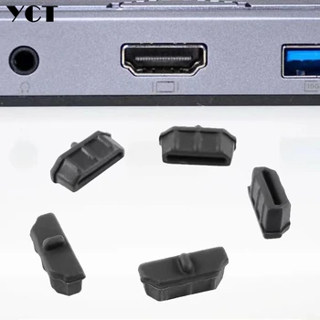 100шт Пылезащитный разъем HDMI HD видео женский ноутбук настольный интерфейс пылезащитный колпачок силиконовый защитный чехол бесплатная доставка