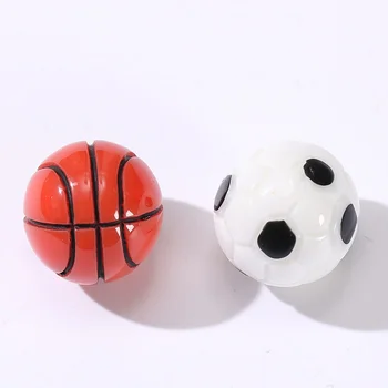 10 шт. Спортивный Футбольный баскетбольный набор, аксессуары для небольшого дома, миниатюрные декоры