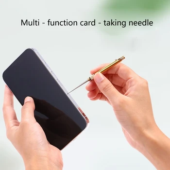 Инструмент для защиты от потери Pin-кода Sim-карты, игла для извлечения Pin-кода из телефона, брелок для ключей с Pin-кодом