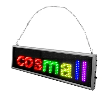 Программируемая приложением светодиодная вывеска рекламного магазина со светодиодным программируемым дисплеем-баннером