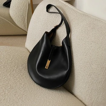 Женская ретро кожаная сумка для клецек большой емкости, модная женская мягкая сумка-тоут с кисточками для поездок на работу, простая школьная сумка для колледжа для девочек