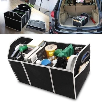 Органайзер для багажника Автомобиля, автомобильные Игрушки, Контейнер для хранения продуктов, сумки, коробка, Аксессуары для интерьера автомобиля