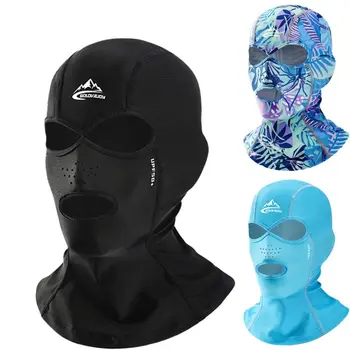 Дышащий чехол для плавания, лед, защита от ультрафиолета, Солнцезащитные очки для лица Унисекс, Солнцезащитный крем, головные уборы для подводной охоты