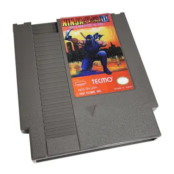 Для классической игры NES - Ninja Gaiden III 3 Игровой Картридж Для консоли NES с 72 контактами, 8-битная Игровая карта