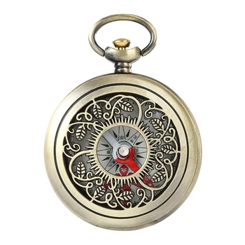 Карманные часы в стиле ретро, компас, компас для кемпинга, пешего туризма, охоты, компас для активного отдыха