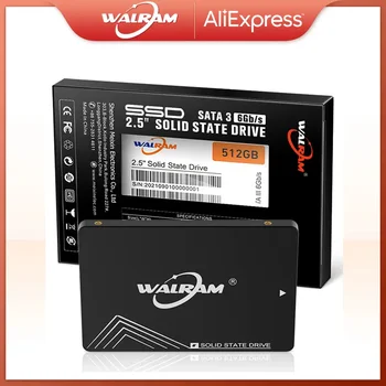 WALRAM SSD 120 ГБ 240 ГБ Внутренний Твердотельный Накопитель SATA3 2,5 1 тб 128 ГБ 512 ГБ 256 ГБ 480 ГБ 500 ГБ 2 ТБ HDD SSD Для Настольных ПК Ноутбука