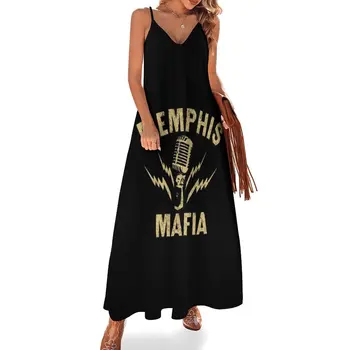 Винтажный подарок Memphis Mafia для мужчин и женщин, платье без рукавов, одежда для женщин, коктейльные платья, женские вечерние платья