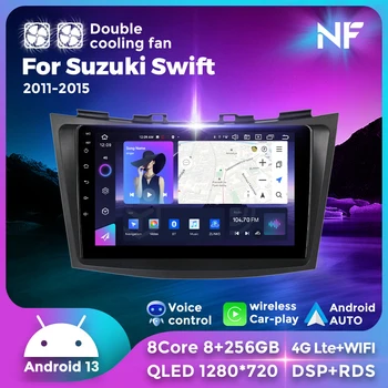 NF Новый Android GPS HD Автомобильный Мультимедийный Плеер с Сенсорным Экраном Для Suzuki Swift 2011-2015 Carplay Auto 4G full Netcom Stereo DSP