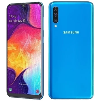 Оригинальный Samsung Galaxy A50 A505U /U1 4G Мобильный Телефон С одной картой 6,4 