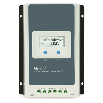 MPPT Контроллер Солнечного Зарядного Устройства 40A 30A 20A 10A LCD 12V24V Auto Regulador Для Свинцово-кислотных Литиевых Батарей (2206AN)