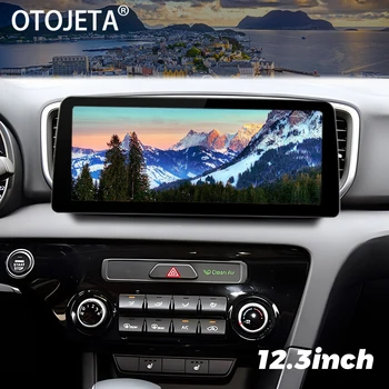 12,3-дюймовый Широкоэкранный Автомобильный Видеоплеер Android 13 2Din Радио Стерео Для KIA Sportage R 2019 2020 GPS Мультимедийное Головное Устройство Carplay