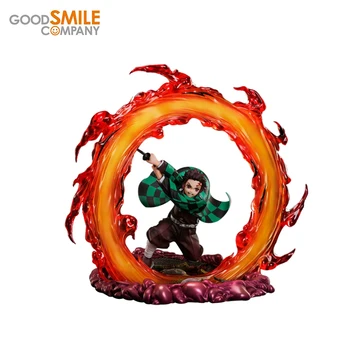 GSC Original Good Smile Company Demon Slayer Kamado Tanjirou Коллекция Аниме Фигурка Модель орнамент Игрушка Рождественский подарок На День рождения
