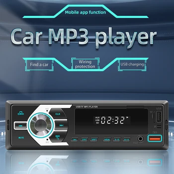 2 Din Автомобильный Радиоприемник Стереоплеер Цифровой Bluetooth Автомобильный MP3-Плеер FM-Радио Стерео Аудио Музыка USB / SD с Встроенным Входом AUX