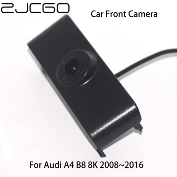 ZJCGO HD Вид Спереди Автомобиля Парковка Логотип Камера Ночного Видения Позитив для Audi A4 B8 8K 2008 2009 2010 2011 2012 2013 2014 2015 2016