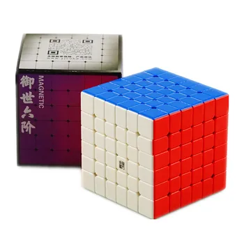 YJ Yushi 6x6x6 V2M Magic Magnetic v2 M Speed Cube Профессиональные Магниты Скоростная Головоломка 6X6 Обучающая Игрушка Для Детей Детский Подарок