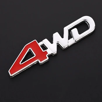 2023 3D Металлическая Наклейка 4WD Эмблема Значок Наклейки для Honda CRV Accord HR-V Vezel Fit City Civic