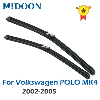 Щетки передних стеклоочистителей MIDOON RHD и LHD для Volkswagen VW Polo MK4 2002-2005 Лобовое стекло 21 