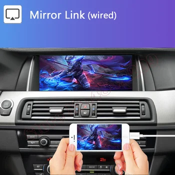 Авто Для BMW X5 E70 F15 F85 X6 E71 E72 F16 F86 CIC NBT EVO multimedia mirror Link Android Carplay Interface decoder Box