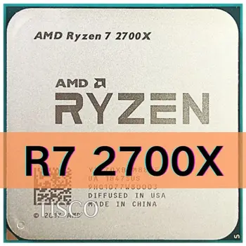 AMD Ryzen 7 2700X R7 2700X 3,7 ГГц Восьмиядерный шестнадцатипоточный процессор 16M мощностью 105 Вт с процессором YD270XBGM88AF Socket AM4