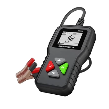 Тестер автомобильного аккумулятора BM550 6V 12V 24V 100-2000 CCA 2Ah-220Ah, система обнаружения автоматического анализатора заряда автомобильного аккумулятора