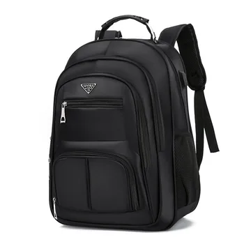 Мужские рюкзаки для подростков, высококачественная школьная сумка для студентов, сумка для ноутбука, USB-дорожные сумки большой емкости 23A60607