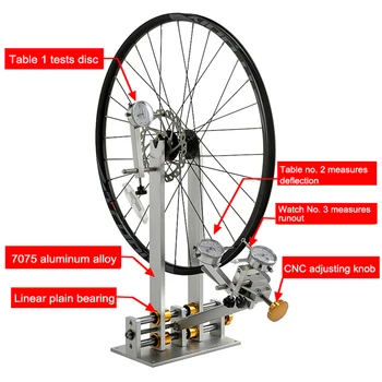 Профессиональные инструменты для ремонта колес шоссейных велосипедов MTB, Подставка для крепления велосипедных колес, Подставка для коррекции дисков, Подставка для калибровки велосипеда
