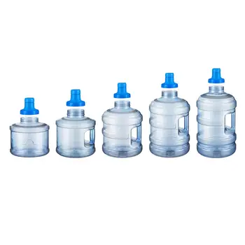 Кувшин для воды, галлоновый кувшин, круглая бутылка для воды со съемной крышкой, светло-синий