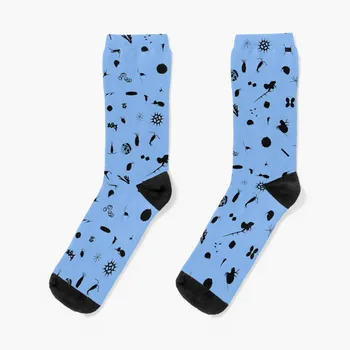 Носки с силуэтами Plankton Tow, забавные мужские носки