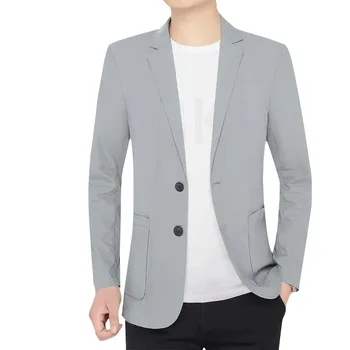 6220-R- Новое мужское тонкое пальто среднего и пожилого возраста сезона весна-осень, деловой повседневный костюм на заказ