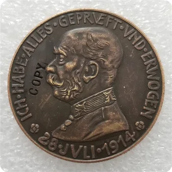 Тип #5_1914 Карл Гетц, Германия, копия монеты