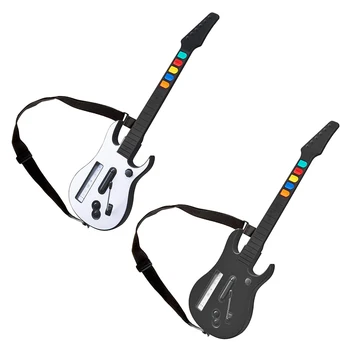 Беспроводной контроллер с регулируемым ремешком для ПК Guitar Hero Rock Band 2 3 Игры Аксессуары для электрогитары