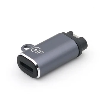 Портативный Адаптер Зарядного Устройства с Отверстием для Шнурка Type-C/8 Pin/Micro USB Зарядный Адаптер Питания Запасные Части для Garmin Fenix 7/7 S