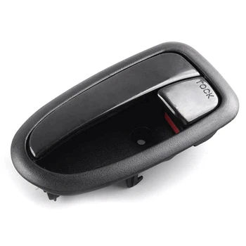 Автомобильная черная внутренняя дверная ручка для Hyundai Matrix Lavita 2001-2010 82610-17010 Слева