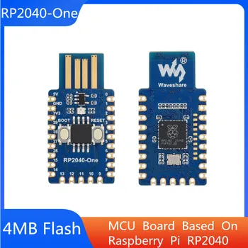 RP2040-Одна плата 4MB Flash MCU на базе Raspberry Pi RP2040 Type-A версии 4MB Flash Microcontroller Development Board Python
