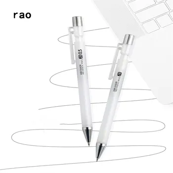 Прозрачный белый механический карандаш 482 Школьный офис Ручки для рисования эскизов художественный автоматический карандаш