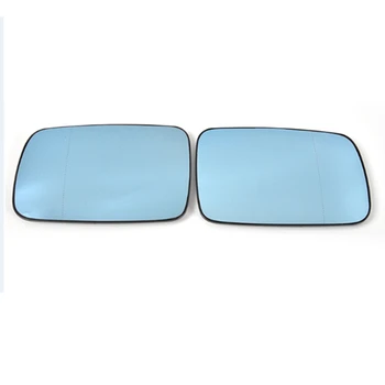 Для BMW 7-Series E65 E66 E67 2001-2008, автомобильное крыло заднего вида, Боковое дверное зеркало, Синяя Стеклянная линза с подогревом