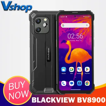 Blackview BV8900 IP68 Прочный Телефон Тепловизионная Камера 8 ГБ + 256 ГБ Мобильный Телефон 6,5 