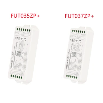 Miboxer Zigbee 3,0 + 2,4 G Светодиодный Контроллер FUT035ZP + FUT037ZP + Макс 20A Для Одноцветной/Двойной Белой/RGB/RGBW/RGB +CCT Светодиодной ленты