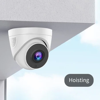Беспроводной WiFi Удаленный мониторинг Камера наблюдения Автоматическое отслеживание Ночного видения IP-камера видеонаблюдения Внутри и снаружи