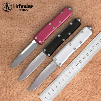 Версия ножа Hifinder 85 Лезвие: D2, шесть цветов Рукоятка: 6061-T6Алюминий (ЧПУ) T /E, D /E, S / E. Ножи для выживания в походе EDC