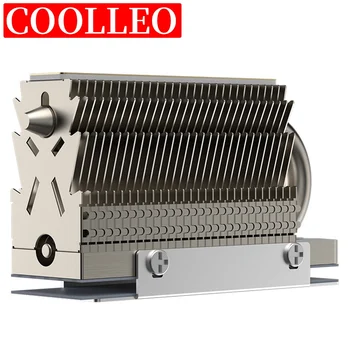 Радиатор твердотельного накопителя COOLLEO HR-09 M. 2 2280 SSD С Полностью Гальваническим покрытием Для Сварки оплавлением Тепловая трубка AGHP M.2 Радиатор твердотельного накопителя SSD Cooler