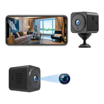 Камера видеонаблюдения с разрешением 4K 1080P HD Камера Wi-Fi в помещении Камера с приложением для мобильного телефона в режиме реального времени Камера в помещении с батареей