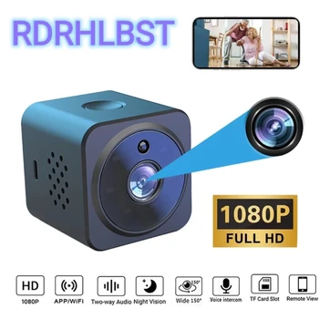 Домашняя безопасность 1080P Мини WiFi Прозрачная камера ночного видения Удаленный беспроводной видеорегистратор Micro Camera