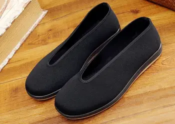 кроссовки для тайцзи-цигун, дзен-лэй, шаолиньские монахи, обувь для кунг-фу-ушу, черные